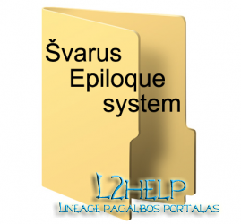 Švarus Epiloque system